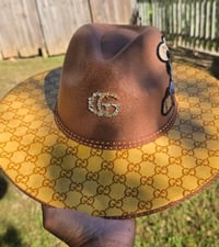 Image 4 of Mustard Gorg girl Fedora hat