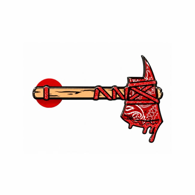 Brave Heart Pin - All Red