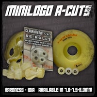 Image 1 of Mini Logo A Cuts 101A White