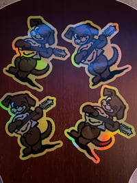Image 3 of Large Holographic Dawg Sticker