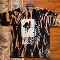 Image 1 of 'Crashing Out' screenprinted Bleached Tee Oneshot - Size 2XL