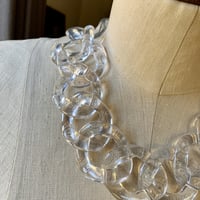 Image 5 of Pono by Joan Goodman Lucite Link Necklace