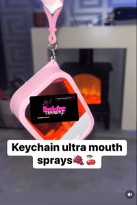 ultra mouth spray keychains 