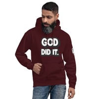 Image 1 of God Did It Unisex Hoodie