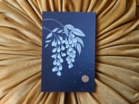 "Moonlit Wisteria" Mini Print