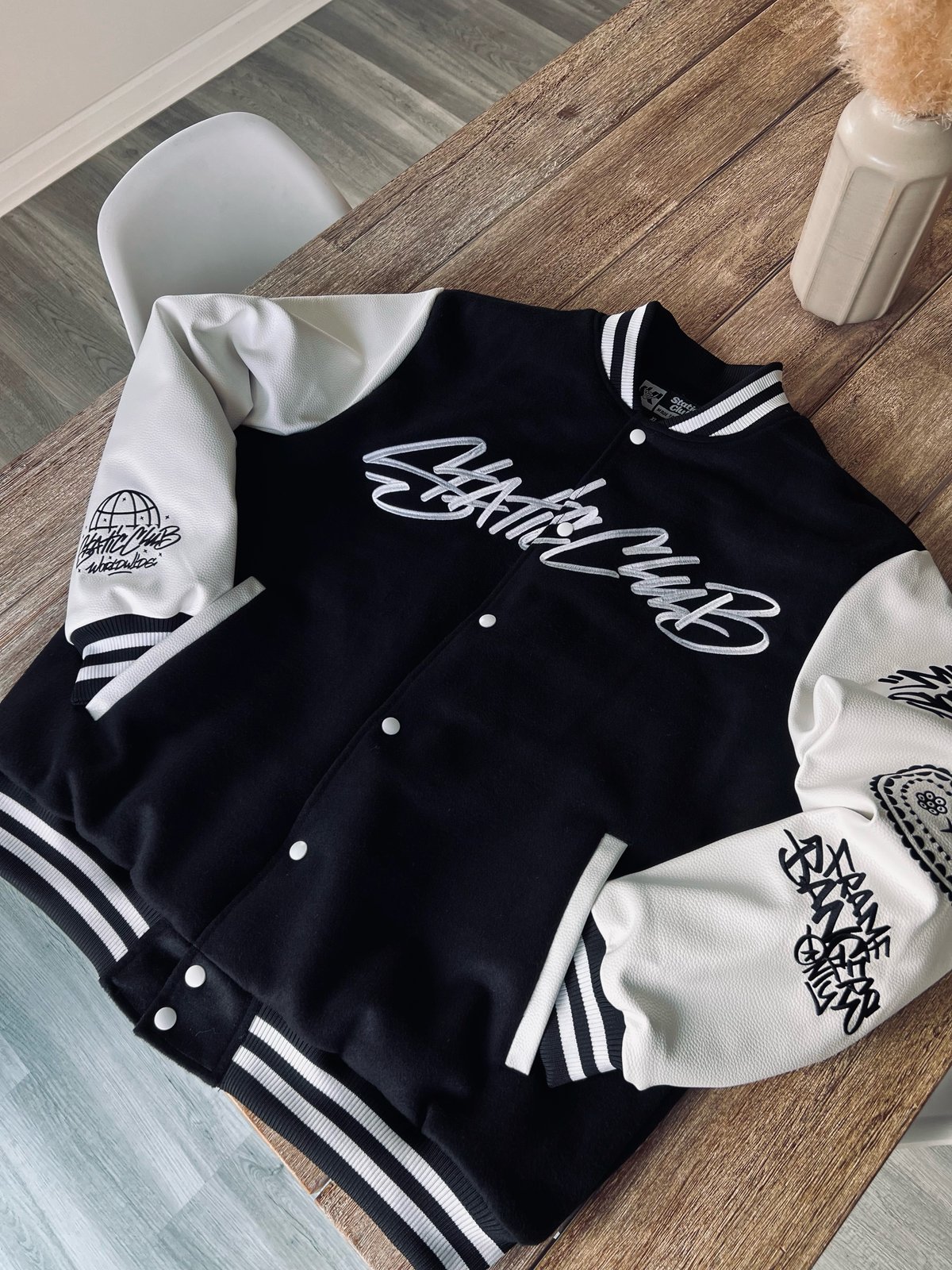 Framebangin Letterman Jacket | Static Club
