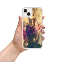 Image 24 of Beautiful Colorful Oil Painting Tabby Cat Inspired Clear Case for iPhone®