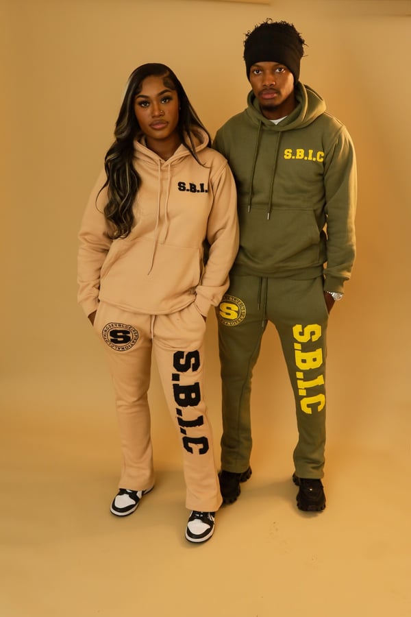 Image of Olive Green Suit