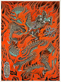 Indestructible Dragon Print