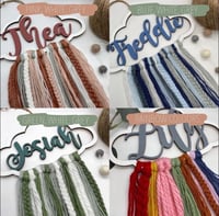 Image 2 of Personalised Cloud Hanging Decoration