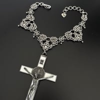 Image 3 of Praying with Pearls Choker