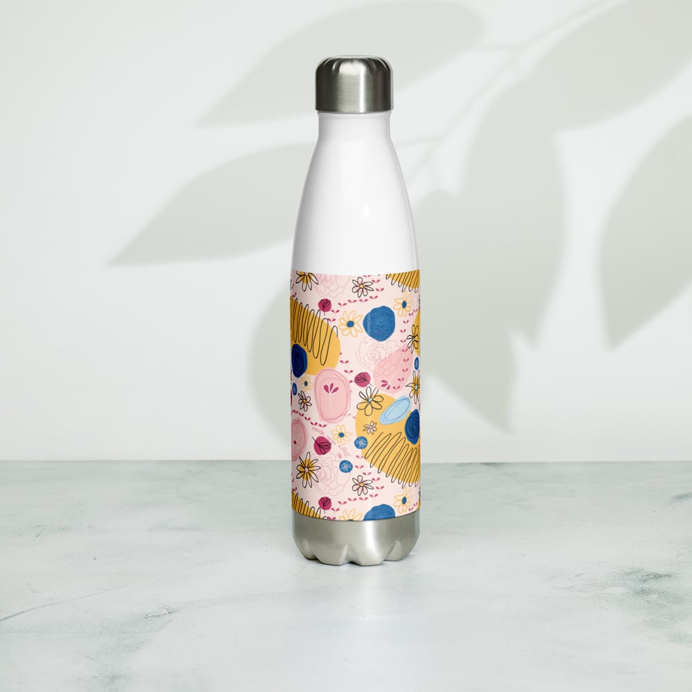 Image of Made with Love Edelstahl-Trinkflasche wisp pink