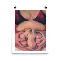 Image 3 of "Loose skin" print