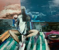 Image 2 of PAINTING / MALERI / "The picnic” / 120X140 CM