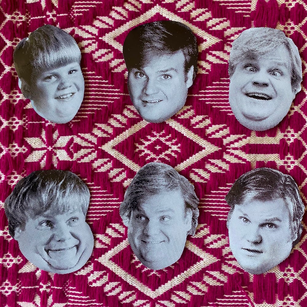 Image of Chris Farley sticker pack