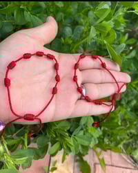 8 knot Rosary Bracelets W/ Cross 