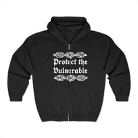 Image 4 of Destroy Systems Zip-up Black Hoodie