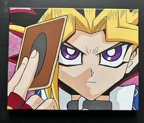 Image of Yami Yugi Painting