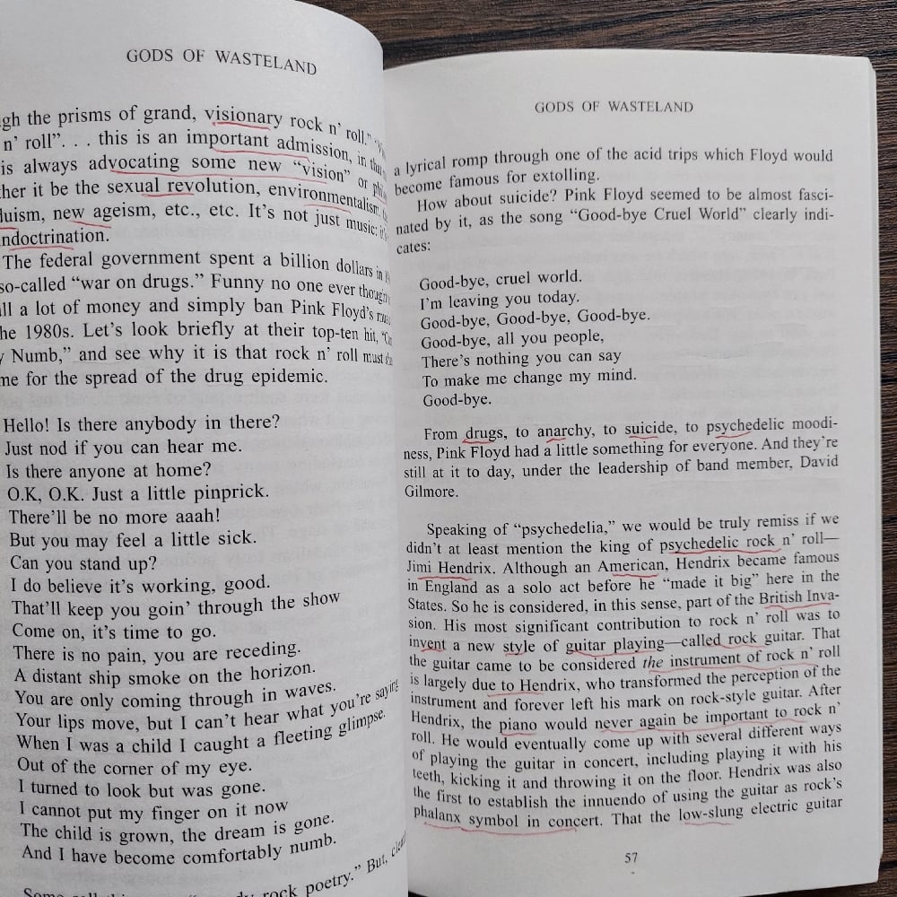 Gods of Wasteland: Fifty Years of Rock 'n' Roll, by Michael J. Matt
