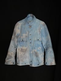 Image 1 of (XL) Cloud-Dye Snap Crop Jacket