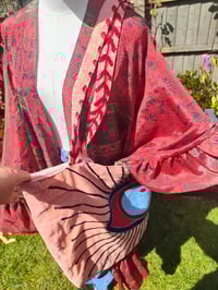 Image 2 of Amara Wrap dress - red 10-16 uk