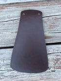 Leather Mud Flap for Bicycle Fenders - New Shape