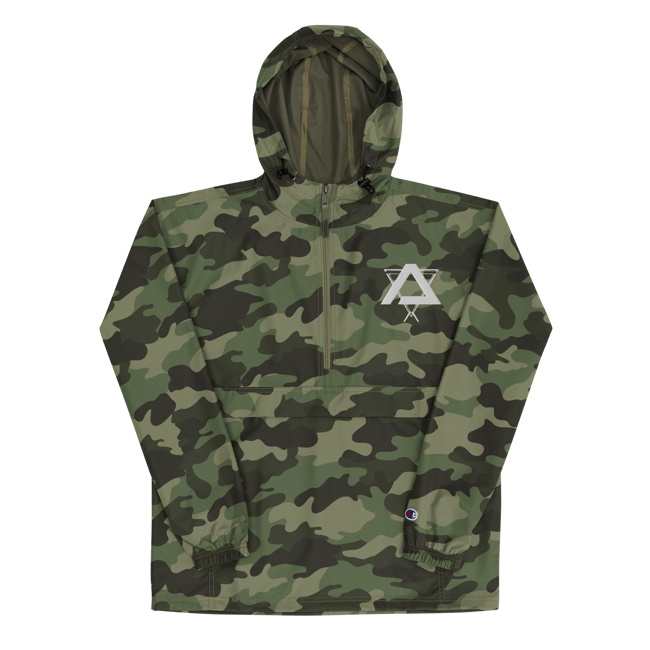 The Artificials Logo Embroidered Champion Packable Jacket