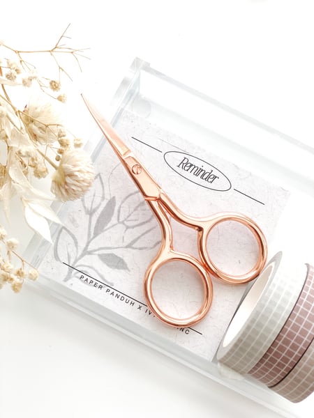 Image of Rose Gold Planner Scissors