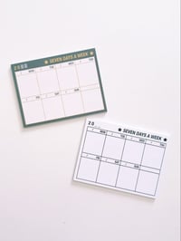 Image 3 of Seven Weekly Planner Memo Pad