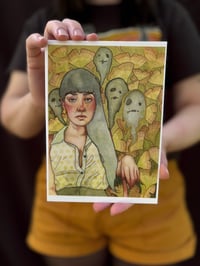 Image 5 of “Ginko and Ghosts” Fine Art Print