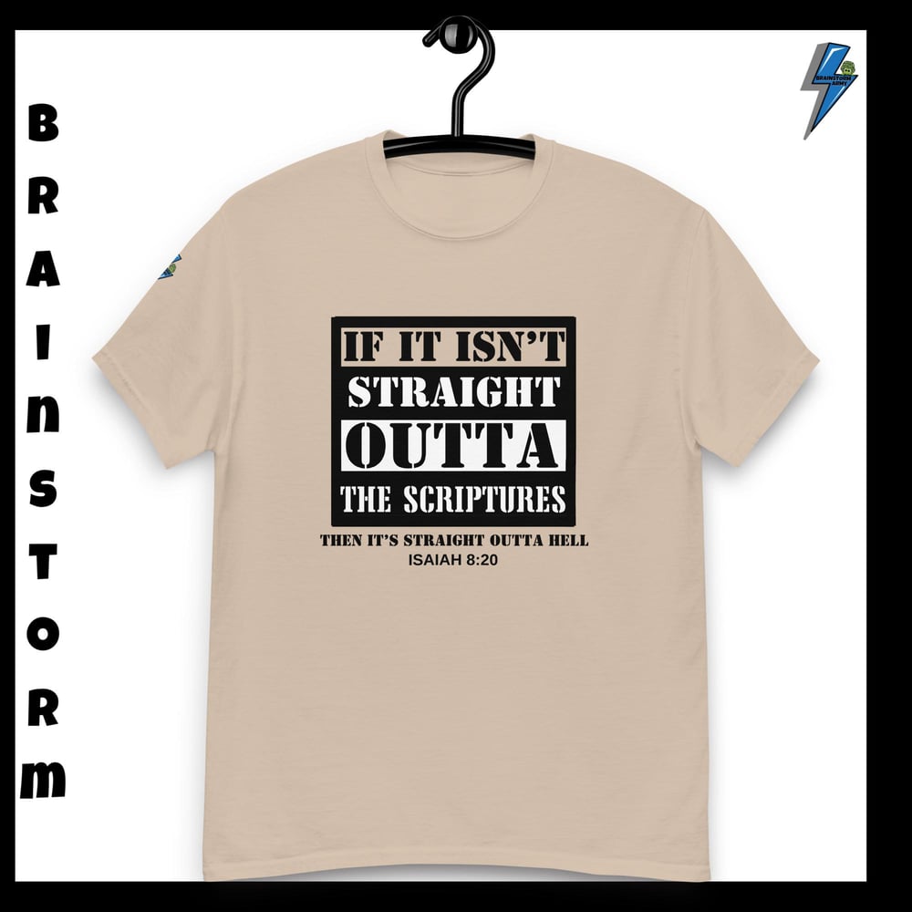 Straight Outta Scripture tee