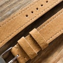 40's Style Pigskin Strap - Sand