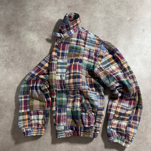 Image of 1990s Polo Ralph Lauren Patchwork Jacket, Size XL