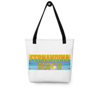 Image 1 of Fernandina Beach, FL Logo Tote bag