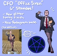 Image 1 of CFO 6” Office Siren standee (PREORDER)
