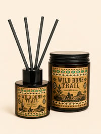 Image 1 of Wild Dune Trail Scented Candle/Reed Diffuser
