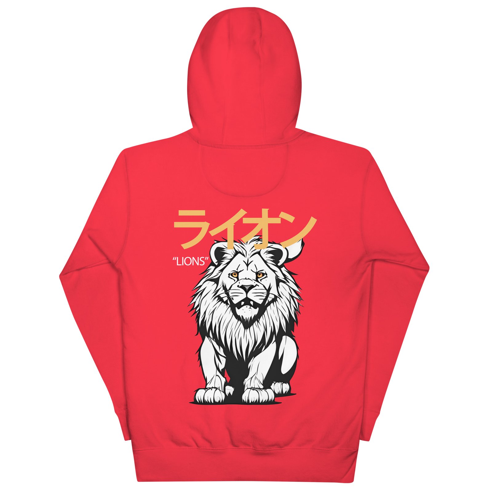 Katakana Lion Unisex Hoodie (Many Colors) | Epyon Royal