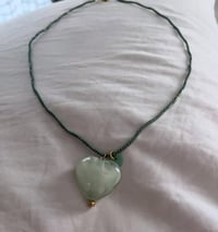 Image 1 of collier cœur Aqua 