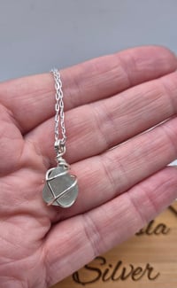 Image 2 of Wire Wrapped Seaglass Necklaces