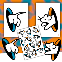 Image 1 of "PORTAL RAT" A4 PRINTS