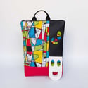 Mochila  Miró roja 