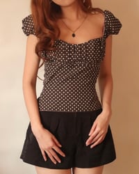 Image 1 of Valentine Top in Espresso (Pre-order)