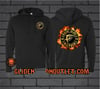 Road Glide Nation Burning Skull Hoodie