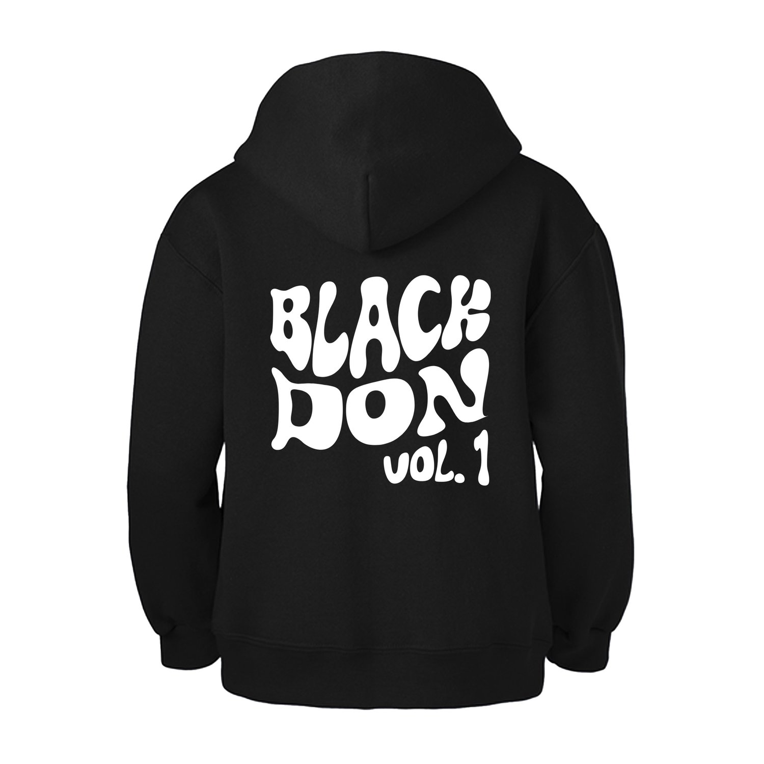 Image of Black Don Vol. 1 Hoodie - Black (Alternate Cover)