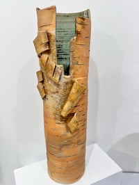 Image 1 of Ceramic Birch Vase- Lenore Lampi