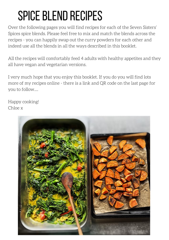 Image of Spice Blend Recipe Booklet