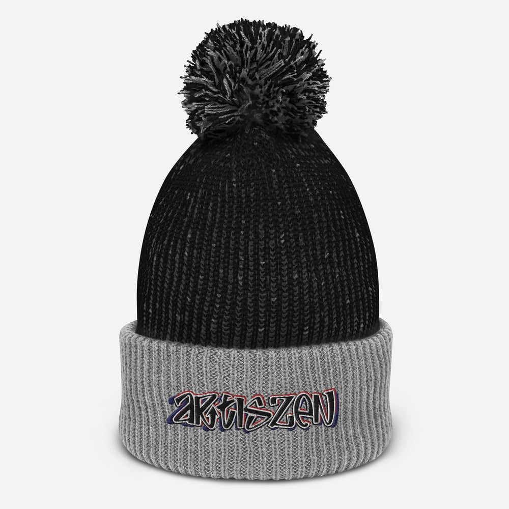 Artiszen Grafitti logo Pom-Pom Beanie