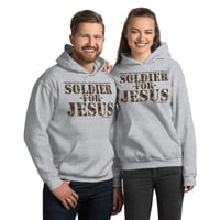 Image 4 of Soldier For Jesus Unisex Hoodie