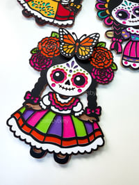 Image 3 of SUGAR SKULL DOLLS SVG / ARCHIVO DIGITAL