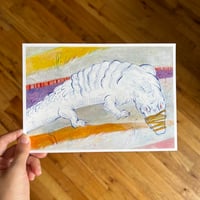 Image 2 of Alligator (print) 